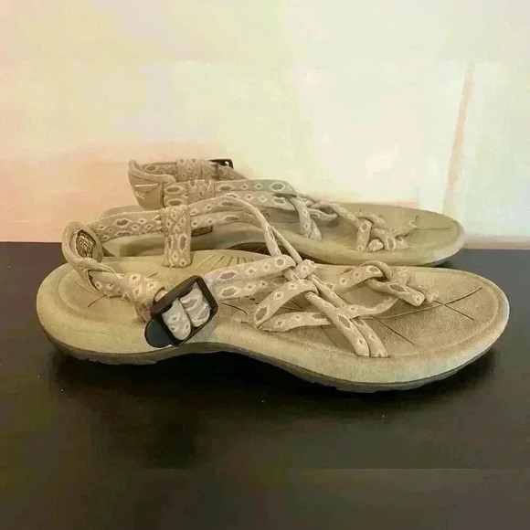 Viakix Womens‎ Walking Sport Athletic Outdoor Sandals Siena Beige Sz 8 Summer - Picture 4 of 11